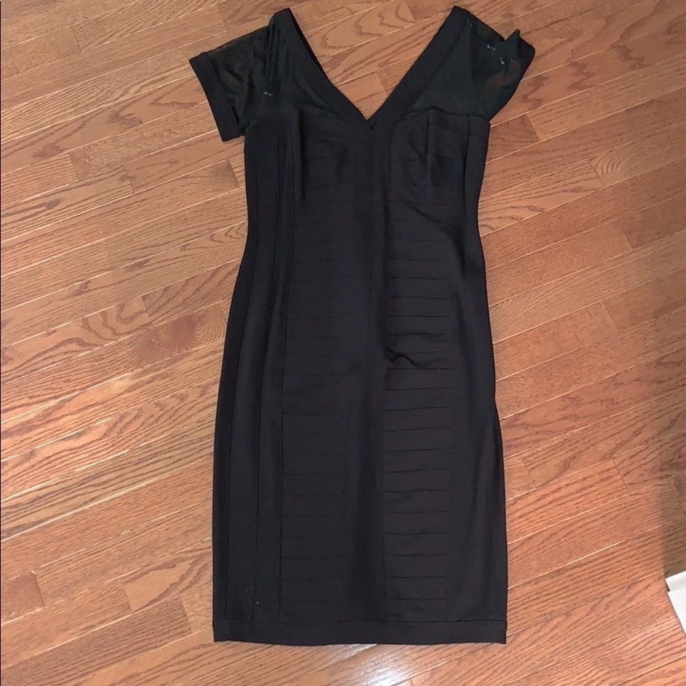 Tadashi Shoji Black Body-con Dress